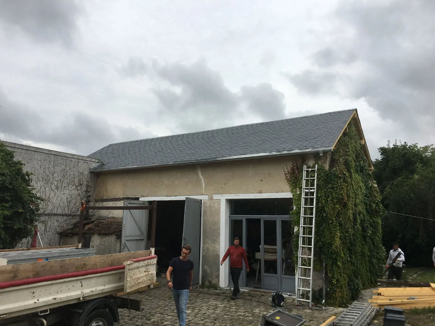 Installation de chantier à Six-Fours